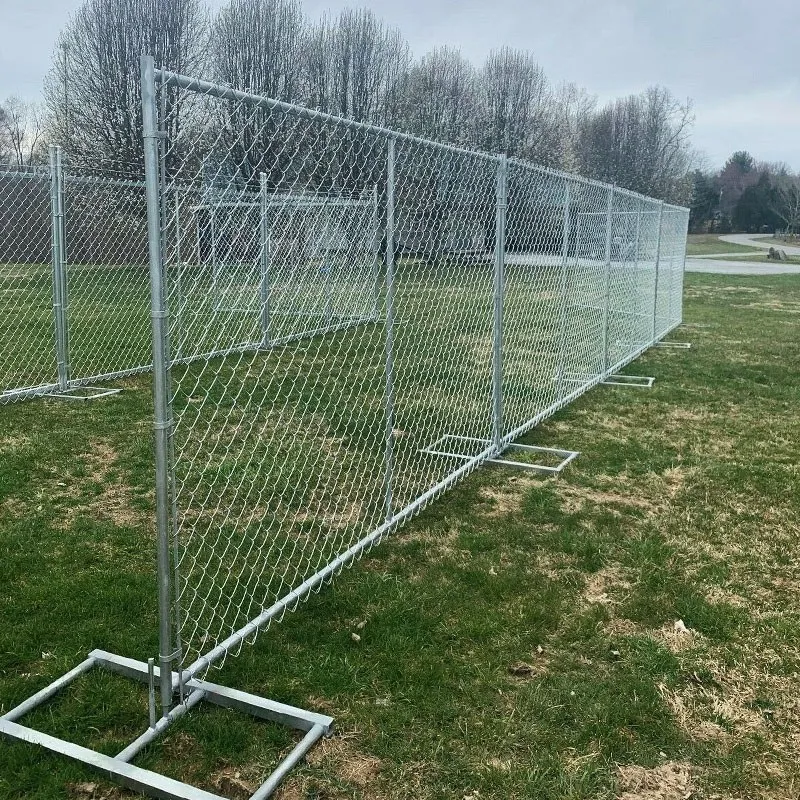 Chain Link Temporary Fence