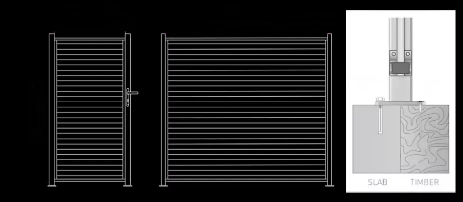 vertical aluminium slat fencing vertical aluminium slat fencing