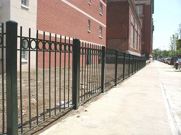 zinc steel fence zinc steel fence