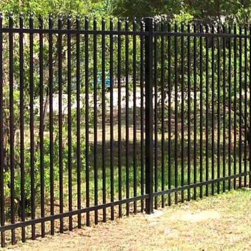 tubular fence tubular fence