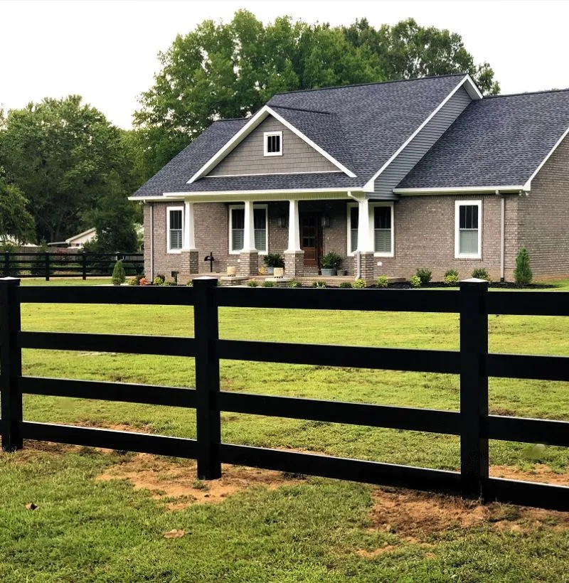 Vinyl Ranch Rail Fencing – Durable, Stylish & Maintenance-Free