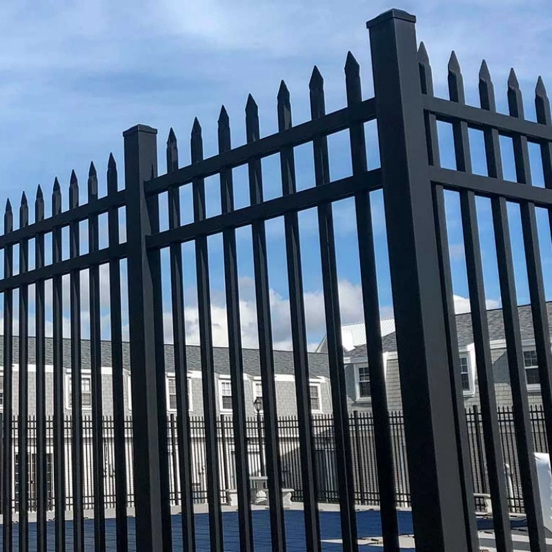 Landscaping Ideas to Complement Black Metal Picket Fences​